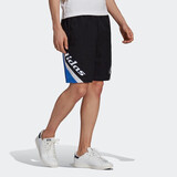 阿迪达斯Adidas阿迪达斯官网三叶草男装夏季运动短裤HA4739 黑色 M 