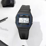 卡西欧（CASIO）手表男女经典复古学生儿童表F-91W-1DG 3DG 9DG/F-84W/F105电子表 F84复古鼻祖INS爆火 【附加贴膜】