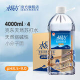 水易方（SYF） 水易方克东天然苏打水4L*4桶 无汽弱碱性饮用水 箱装家庭装