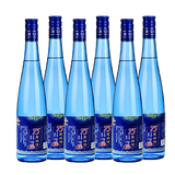 京都75%高度白酒 清香型 酒精度75度家用实惠装白酒 75度 500mL 6瓶 （玻璃瓶 六瓶）