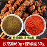 三疆牧羊烧烤孜然粉烧烤调料新疆羊肉串专用孜然撒料小吃油炸串腌料专用 羊肉串烧烤料90g(赠品)