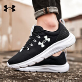 安德玛（Under Armour）跑步鞋男 缓震舒适轻便透气低帮休闲运动鞋子 3024880-001 42
