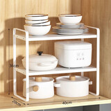 奥林欧风 层架置物架 厨房简易架子台面多层调料架家用收纳架台面储物架子