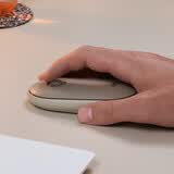 罗技（Logitech）LOGITECH PEBBLE 无线蓝牙鼠标 静音鼠标 办公鹅卵石造型 轻薄便携 时尚小巧 烟云灰