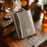 斯涅克316不锈钢酒壶随身加厚便携式4两装白酒酒瓶户外