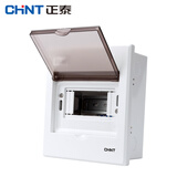 正泰（CHNT）NEX5-C系列IP30配电箱 家用配电箱暗装 阻燃强电箱 空气开关盒 装电箱盒 NEX5-C10600 6回路