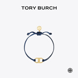 Tory Burch 汤丽柏琦 “怀梦前行”手链TB 143017 海军蓝/TORY 金 435