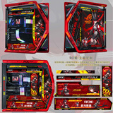 华硕（ASUS）ROG GR701 创世神机箱 吹雪机箱EVA明日香联名台式机箱ARGB灯板全塔定制机箱白色机箱电源水冷套装 RO姬主题（黑红创世神+灯板）