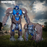 变形金刚（TRANSFORMERS）儿童男孩玩具模型手办周边机器人模玩碰碰变形电影7猩猩队长F4641