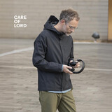 CARE OF LORD  探险家系列 春秋季外套男士通勤连帽休闲夹克防风雨7601 质感黑 M