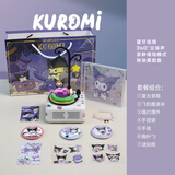 六月有约库洛米正版摆件蓝牙音箱无线小女孩生日礼物女生10岁12高级感唱片机桌面六一儿童节毕业成人礼 库洛米B+蓝牙音响+灯【礼袋】