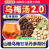 【药房同款】乌梅汤2.0浙江省网红酸梅汤原料茶包乌梅荷叶饮中药包山楂乌梅甘草丹参自制中医院 10副【单副35g】