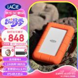 LaCie雷孜小金刚 移动硬盘 三防 1TB  Rugged USB-C  机械硬盘 USB Type-C/3.2 兼容mac 便携防摔 外接