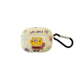 柯鑫（KEXIN）vivo TWS 4耳机壳适用vivotws4蓝牙保护套tws4降噪耳机壳创意卡通熊tws4HiFi版硅胶充电仓男女适用 （海绵宝宝）水贴软壳 vivo TWS 4 （新款） HiF