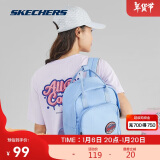 斯凯奇丨Skechers双肩包男女通勤包简约轻便背包初中生书包L322U139