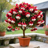 倒挂金钟盆栽四季开花耐寒耐热南北方种植盆栽树苗阳台花卉 H7倒挂金钟盆栽花卉 7年老桩/开花大量