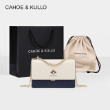 CAHOE KULLO包包女包2025新款斜挎包轻奢侈单肩包品牌女款小方包妈妈包 可代写贺卡备注颜色-CK女包 实用走心高级感礼盒装