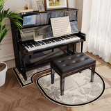 茵尚立式钢琴专用消音地垫加厚琴凳防潮防滑脚垫客厅隔音减震异形地毯