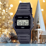 卡西欧（CASIO）手表男女经典复古学生儿童表F-91W-1DG 3DG 9DG/F-84W/F105电子表 F91WB-1A 2024新配色限量 送贴膜