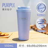 乐扣乐扣（LOCK&LOCK）元气保温杯不锈钢一键式弹跳盖咖啡杯车载商务杯子【年会福利】 霁风蓝（含茶网） 550ml