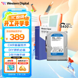 西部数据（WD）台式机械硬盘 WD Blue 西数蓝盘 1TB 5400转 64MB SATA CMR垂直 电脑硬盘 3.5英寸 WD10EARZ