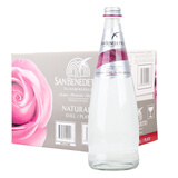 圣碧涛天然饮用水 意大利进口矿泉水气泡水 【无气】750ml*12瓶