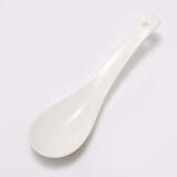 NITORI宜得利家居 现代简约碗碟盘子圆盘汤勺纯白骨瓷系列餐具套装 汤匙 纯白骨瓷