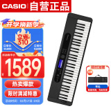 卡西欧（CASIO）电子琴CTS410黑色力度感应键盘专业演奏教学娱乐61键电子琴