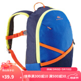 迪卡侬儿童背包双肩包男户外休闲女旅行包幼儿园书包KIDD蓝橙色5L-2999302