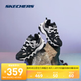 Skechers怪兽甜心丨Skechers春夏季休闲运动厚底网面鞋复古增高老爹鞋女鞋