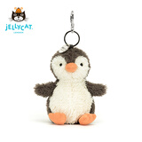 Jellycat吉利猫英国安抚玩偶可爱毛绒公仔儿童玩具礼物新娘伴娘手捧花结婚 企鹅挂件  17CM 正版
