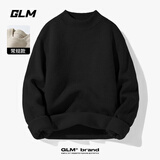 GLM半高领毛衣男秋冬季保暖针织衫加厚男士日常运动休闲内搭打底衫