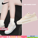 耐克（NIKE）女鞋 2025春季新款时尚潮流休闲鞋轻便舒适保暖低帮板鞋子大童鞋 COURT LEGACY/奶油饼干 36.5