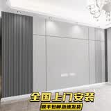 2026新款电视背景墙壁纸现代简约客厅高级感墙布轻奢风壁布3d壁画 无缝绒底18d超浮雕貢绸布 定制