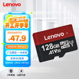 联想（Lenovo）128GB TF（MicroSD）内存卡 U3 V30 A1 手机平板监控行车记录仪专用卡