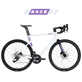 佳沃JAVA鱼雷6公路自行车双油压碟刹桶轴24速弯把破风单车SILURO6-TOP 【桶轴版】亮光白紫 【520 L】建议身高：177-183(cm) 【禧玛诺R7120】-24速