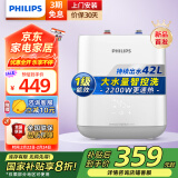 飞利浦（PHILIPS）7升上出水迷你小厨宝 2200W家用厨房速热电热水器 一级能效智能数显以旧换新国家补贴AWH1007/93