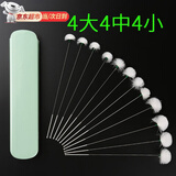 三多九如 鹅毛棒采耳工具套装采耳打耳朵毛毛掏耳朵抠耳朵清洁耳刷采耳棒 采耳鹅毛棒12支装【盒子随机色】