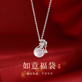 Lnieer转运福袋999足银项链女轻奢小众设计锁骨链送女友生日情人节礼物 福袋项链【999足银】+检测证书