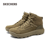 斯凯奇（Skechers）雪地靴男靴秋冬季防寒保暖厚底增高防滑耐磨户外鞋高帮休闲鞋