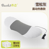 脊态（Back2）腰枕床上 腰垫靠枕睡眠孕妇睡觉腰垫可调节高度腰椎枕 【震动热敷款】雪松灰