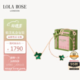 LOLA ROSE罗拉玫瑰常青藤女士耳环耳钉项链女母亲节礼物生日礼物女
