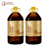 天府菜油 五星压榨食用油5升桶装家用非转基因小榨浓香菜籽油5L 天府菜油（5星）5L*2桶