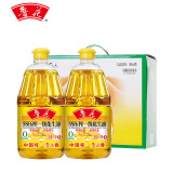 鲁花 食用油 5S 物理压榨 压榨一级 花生油 1.8L*2 