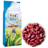 野三坡 芸豆 菜豆饭豆白腰豆五谷杂粮粗粮 花芸豆 500g*1袋