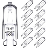 G9卤素灯珠220V25W40W烤箱灯泡台灯壁灯水晶插脚灯泡卤钨灯珠 40W
