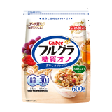 卡乐比（Calbee）减糖水果燕麦片600g 日本原装进口食品 营养早餐 即食零食 代餐