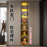 新中式套装摆件客厅酒柜电视柜摆饰品新款高档乔迁新居玄关装饰品 六六大顺摆件套装一
