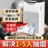 奥飞克空气净化器去烟味家用棋牌室吸烟神器除烟雾抽烟二手烟净化机室内 智能除烟净化器【无替换滤网】