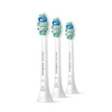 【准新品】飞利浦（PHILIPS）电动牙刷头 7倍去除牙菌斑洁净型3支装HX9023 适配钻石3系HX6/ HX3/ HX51系列  
